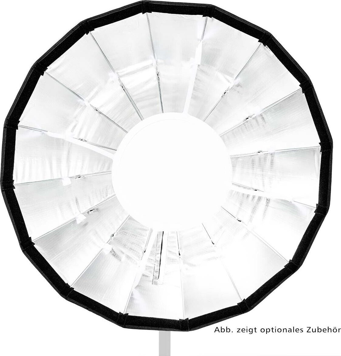 Softbox Aurora Firefly PAR 16-këndësh, 95cm, Broncolor Pulso, i zi