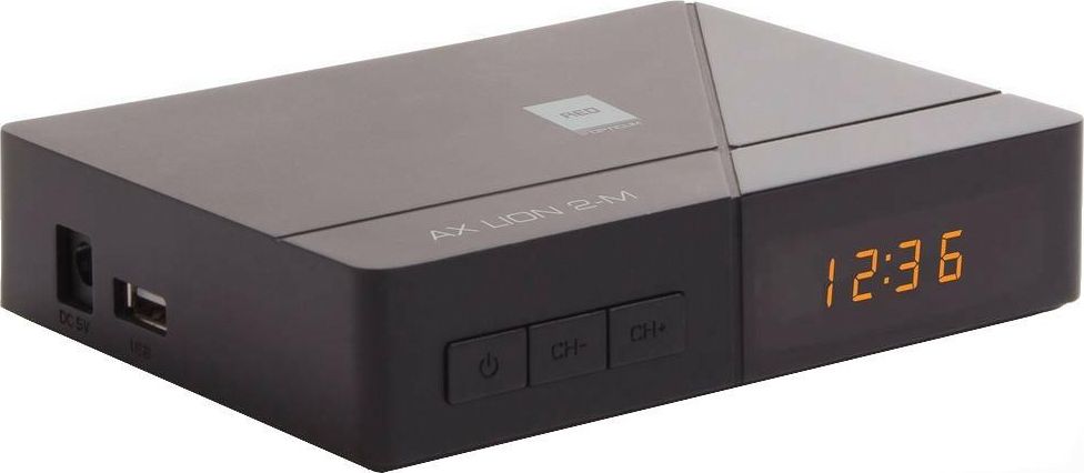 Tuner TV Opticum AX Lion NS, DVB T T2, USB media, i zi