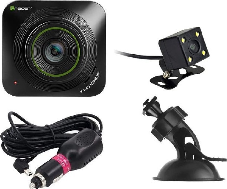 Kamerë makine Tracer TUCANA, Full HD 1080p, sensor G, e zezë