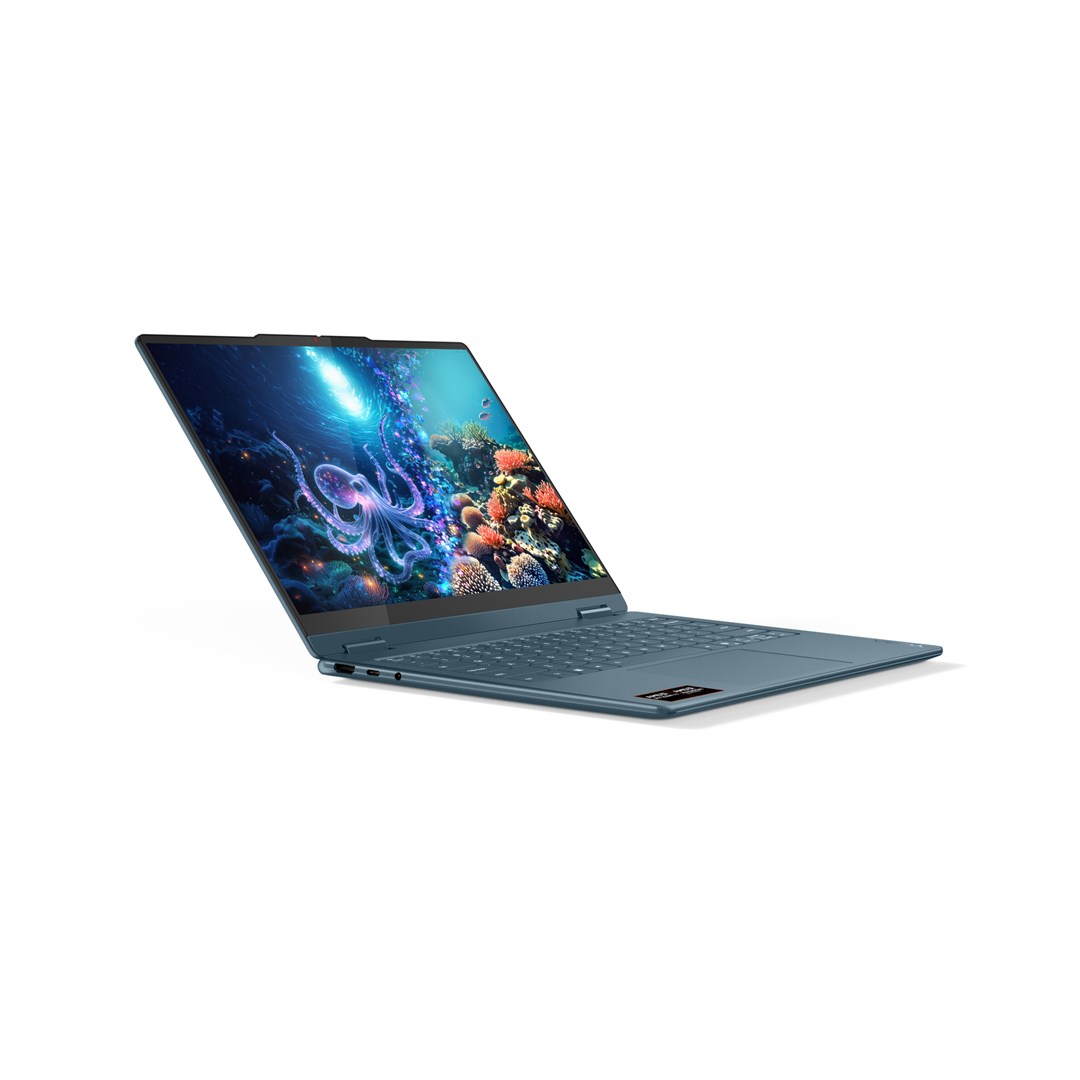 Laptop Lenovo Yoga 7 2-в-1 14AKP10, 14", AMD Ryzen AI 5, 16GB RAM, 512GB SSD, сина