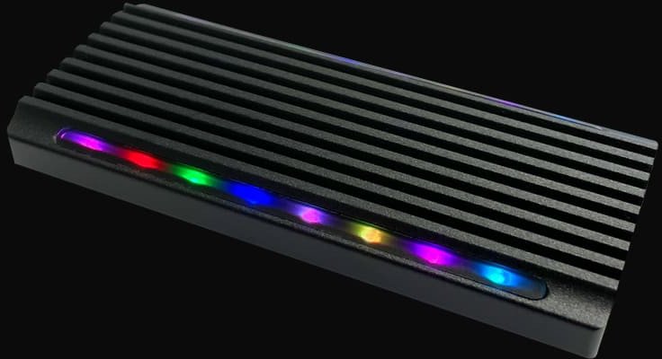 Kutizë për SSD M.2 NVMe LC-Power LC-M2-C-NVME-4, USB, e zezë