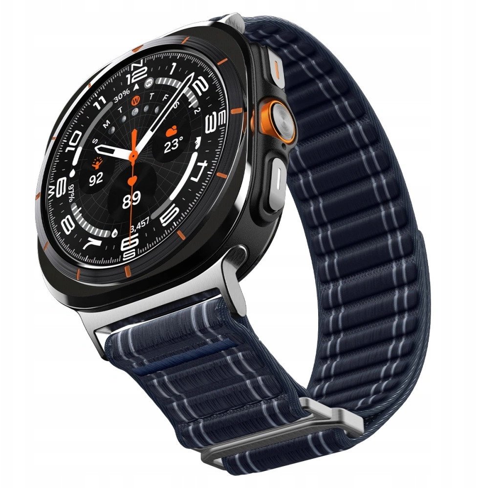 Rrip ore Spigen Fabric Band, për Samsung Galaxy Watch Ultra 47mm, tekstil, navy