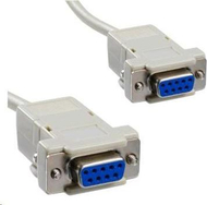 Kabllo PremiumCord DB-9 në DB-9, 5m, e bardhë