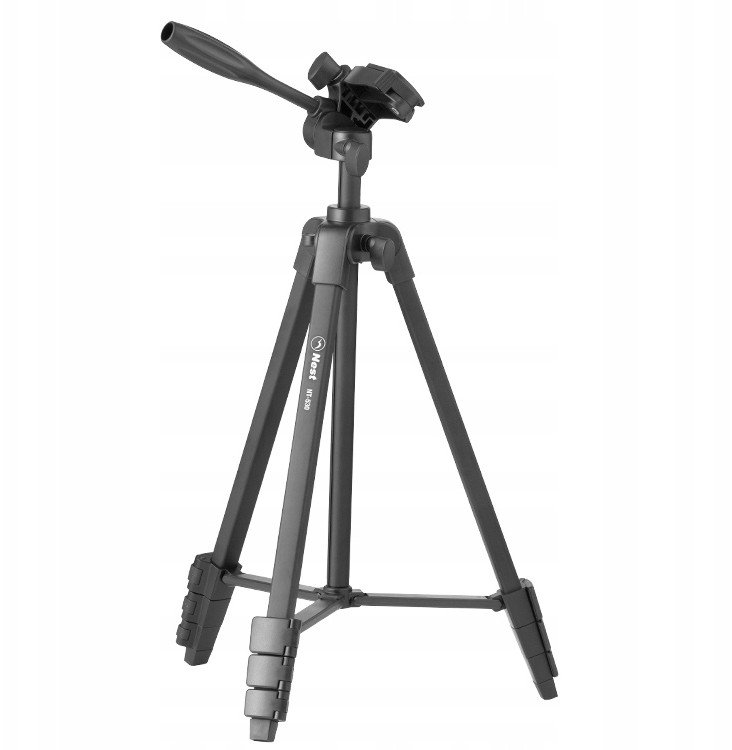 Tripod Nest NT-530, lartësi 137 cm, metal, i zi