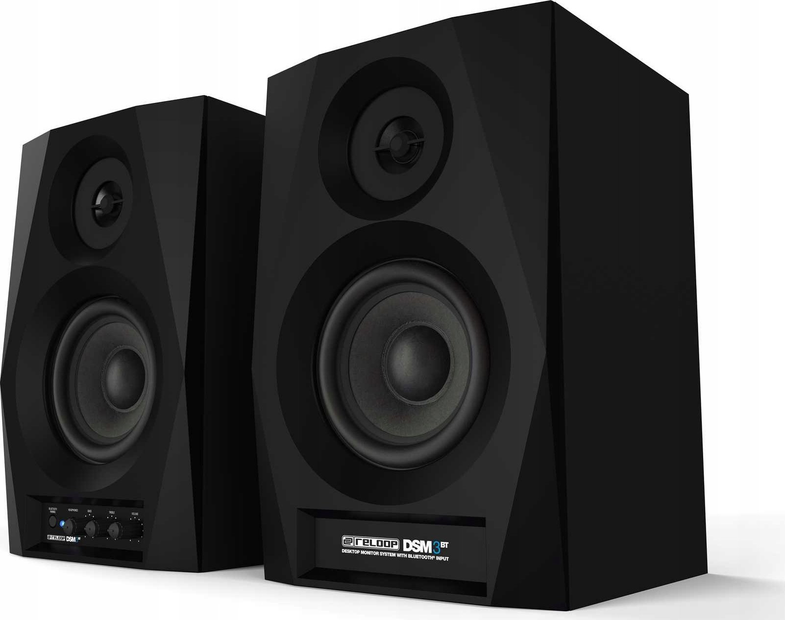 Kaltoparlant monitori Reloop DSM-3-BT, me Bluetooth, i zi