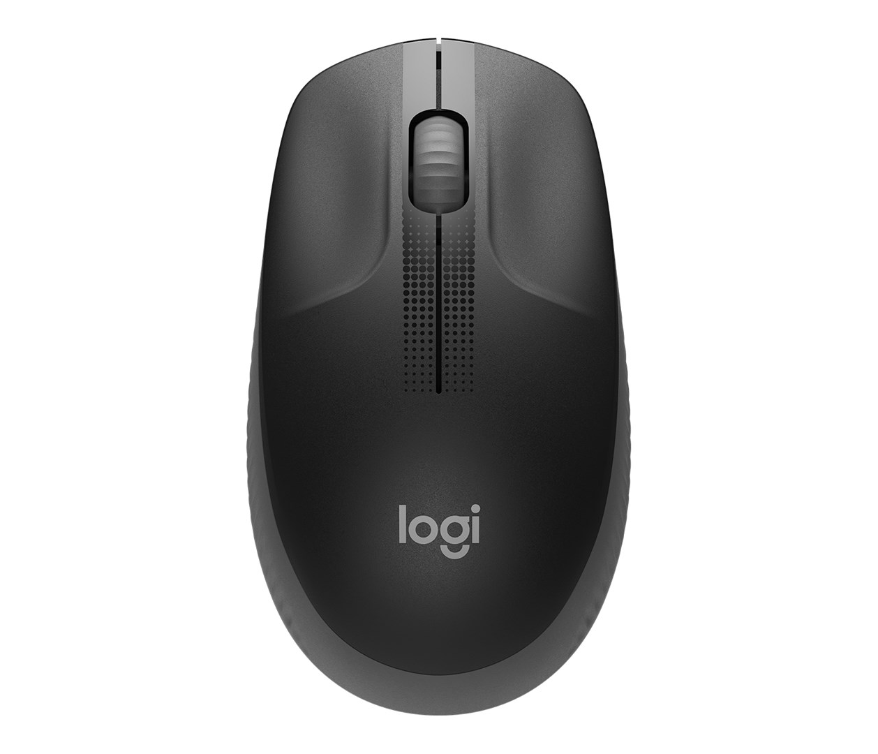 Maus Logitech M190, RF Wireless, i hirtë