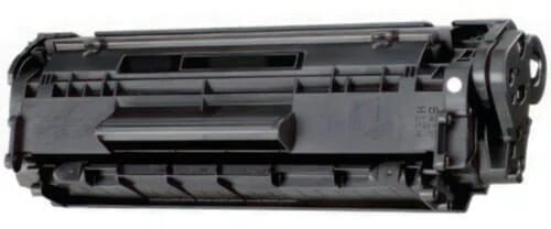 Kartush toneri HP Q2612A, kompatibël, bardh e zi, i zi