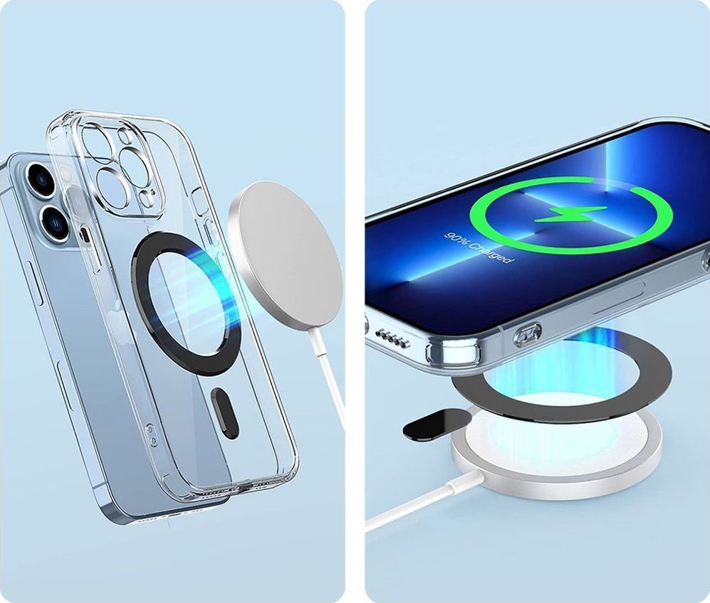 Unazë magnetike Tech-protect Magmat MagSafe, universale, e zezë