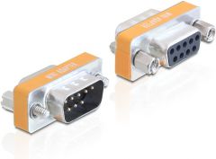 Delock D-Sub 9 Pin Male до D-Sub 9 Pin Female Null Modem Адаптер