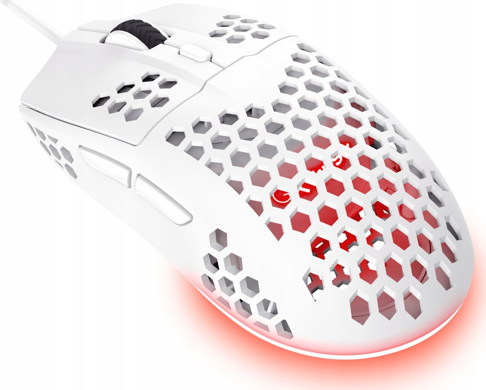 Maus за гејминг Trust GXT 928 Helox, USB, оптички, бел