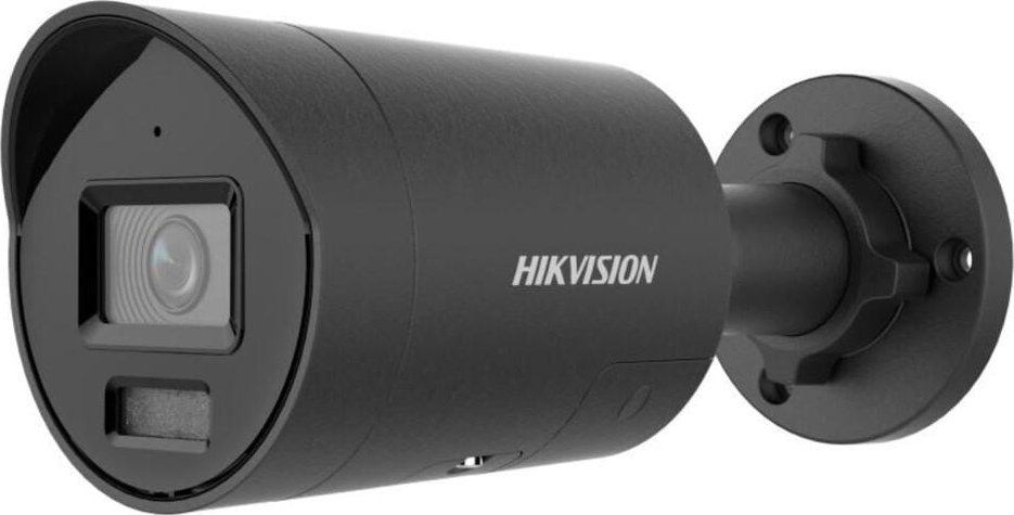 Kamera IP Hikvision DS-2CD2047G2H-LIU/SL, 4MP Full HD, ColorVu, mini bullet, e zezë
