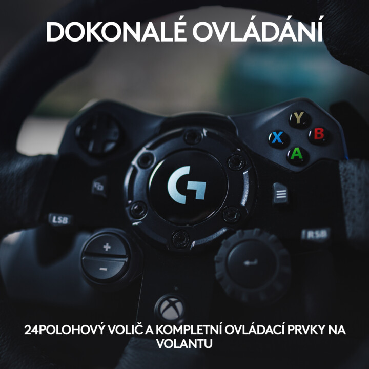 Set për vozitje Logitech G923 X (PC, XONE, XSX)