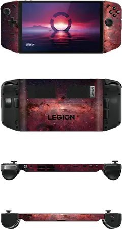 Sticker dekorues Lenovo Legion Go Skin Universe, vinyl 0.2mm, për konsolë gaming, shumëngjyrësh