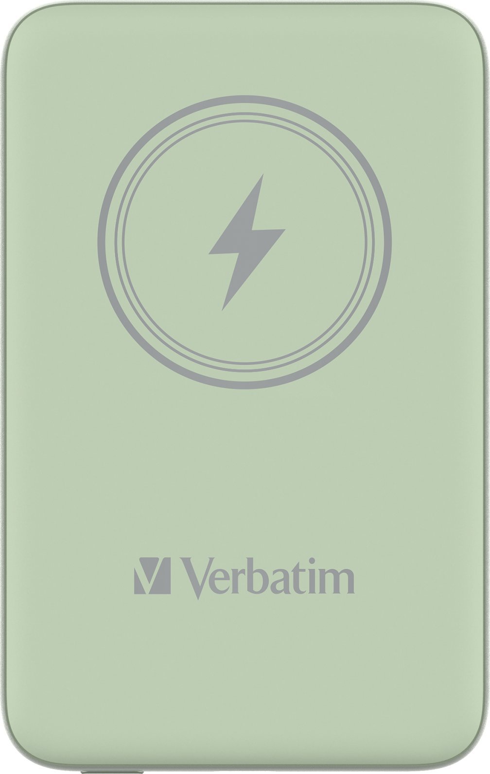 Power bank Verbatim Charge n Go Magnetic, 10000mAh, karikim wireless 15W, i gjelbër