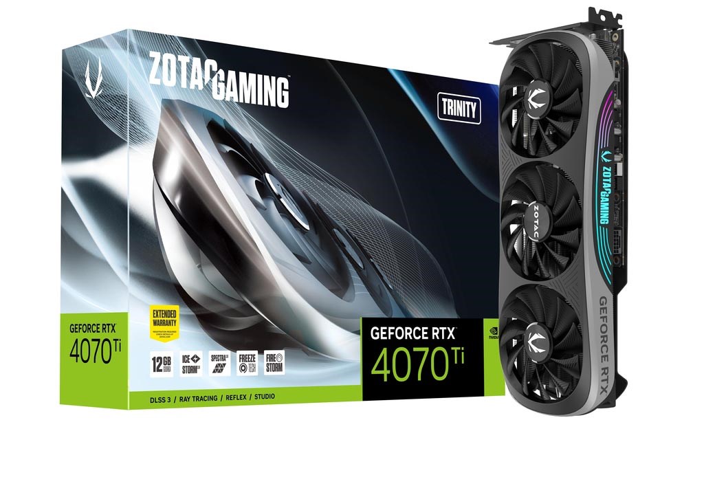 Kartelë grafike Zotac Gaming GeForce RTX 4070 Ti Trinity