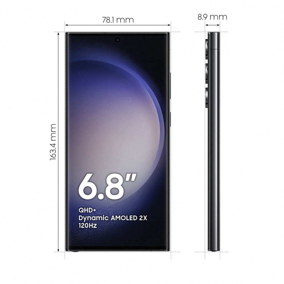 Celular Samsung Galaxy S23 Ultra 5G EE, 8/256GB, 6.8", i zi