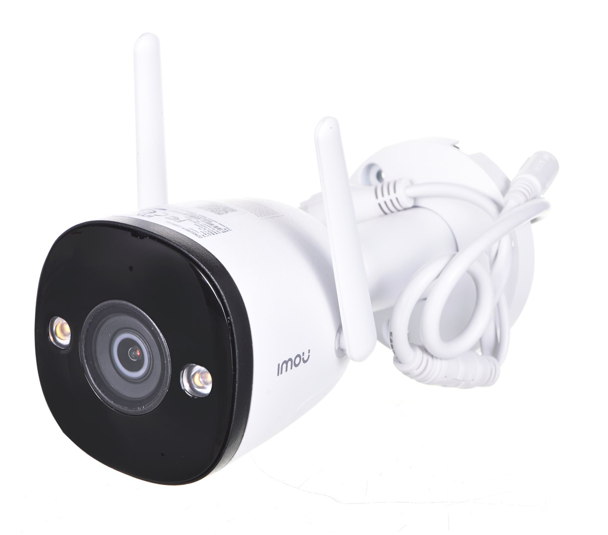 Kamerë sigurie Dahua IPC-F22FEP, 2 MP, 1920 x 1080, me mikrofon të integruar, e bardhë