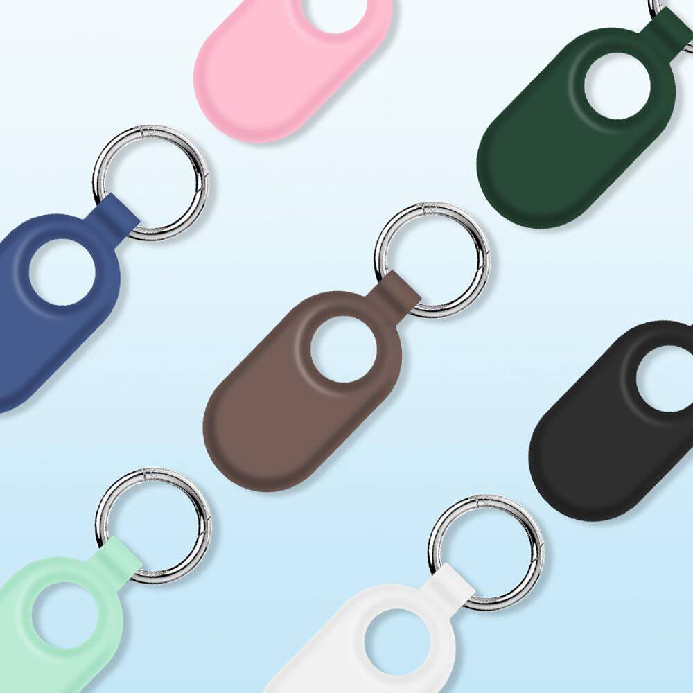 Силиконска држачка Tech-Protect Icon, 2 парчиња, за Samsung SmartTag 2, црна