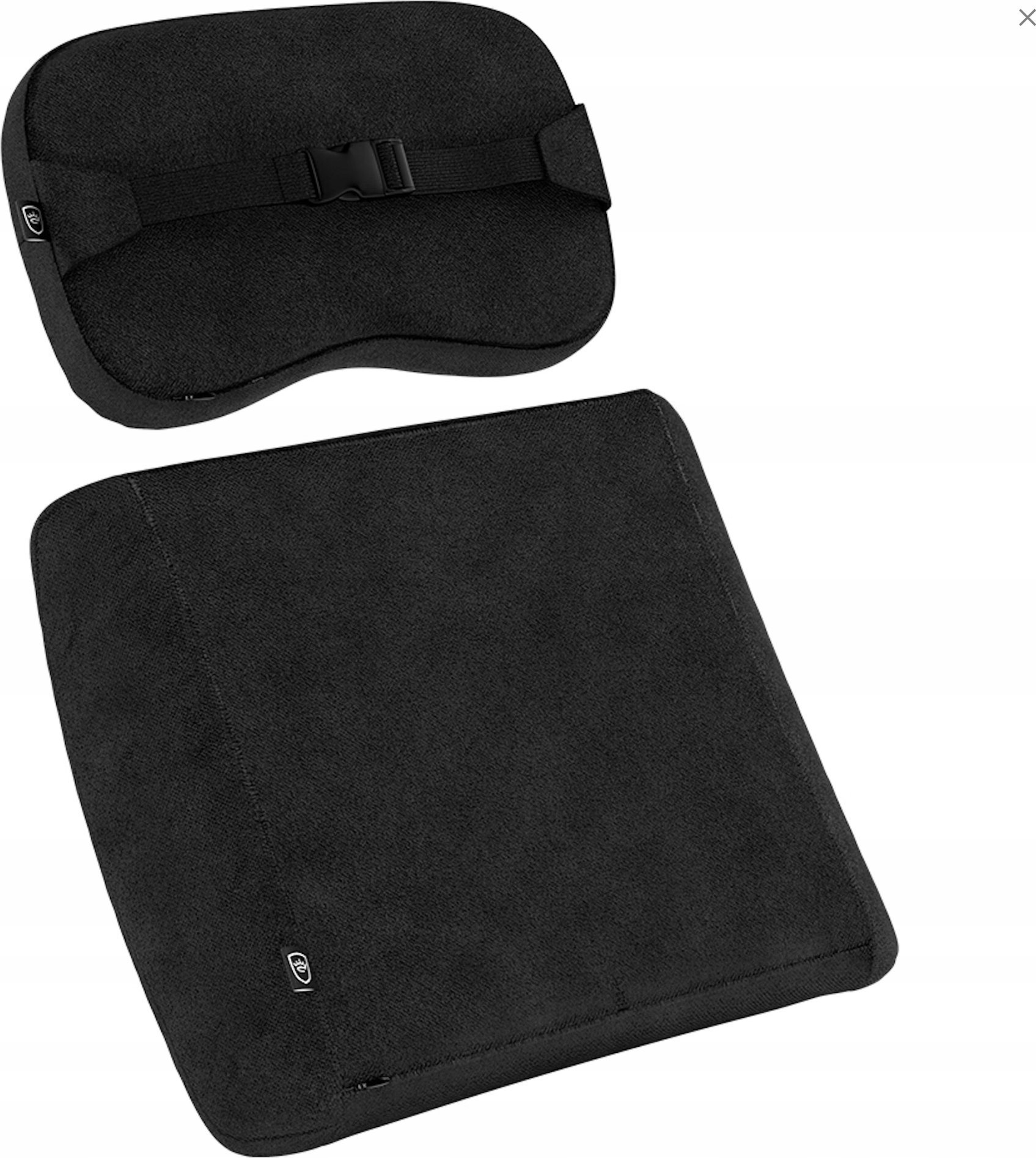 Set jastëkësh memory foam noblechairs The Elder Scrolls Online, për qafë dhe shpinë, i zi