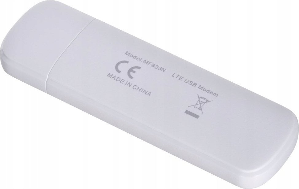 USB модем ZTE MF833N, 4G, бел