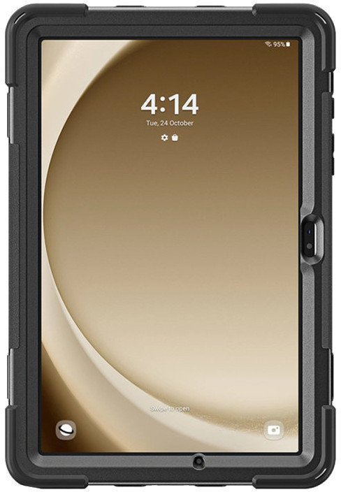 Këllëf mbrojtës 4smarts Robust për Samsung Galaxy Tab A9+, me mbajtëse, i zi