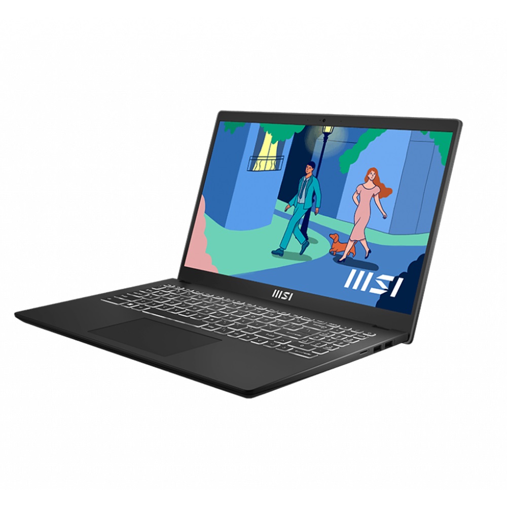 Laptop MSI Modern 15 B7M, 15,6", FHD, AMD R5-7530U, 16GB RAM, 512GB SSD, RX Vega 7, i zi
