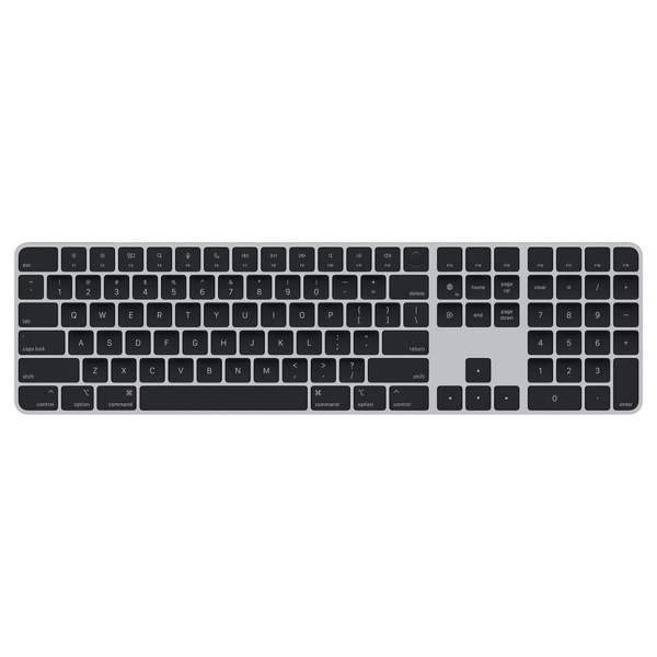 Apple Magic Keyboard with Touch ID and Numeric Keypad - Black Keys, International English
