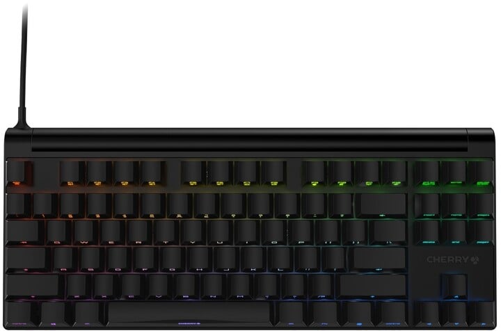 Tastierë CHERRY MX Board 8.0, TKL, Cherry MX Red, RGB, US, e zezë