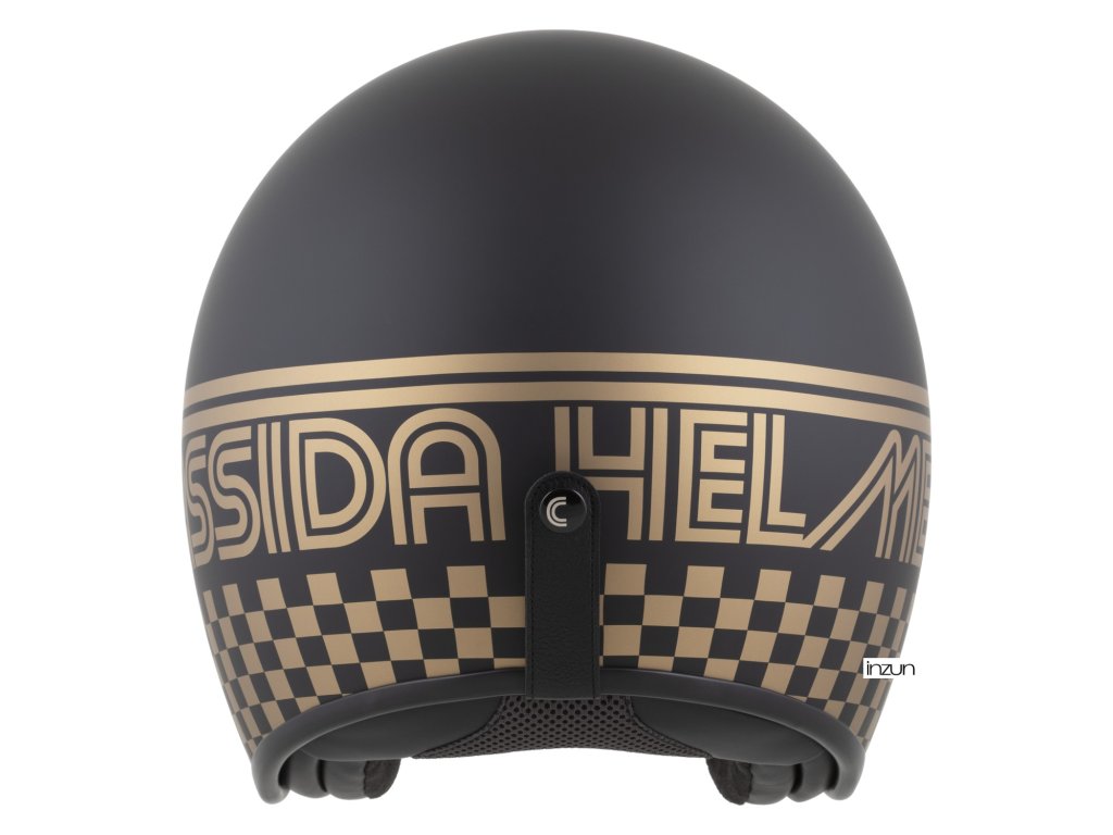 Helmë moto CASSIDA Oxygen 2.0 Rondo, e hapur, diellzë e integruar, e zezë matt ari