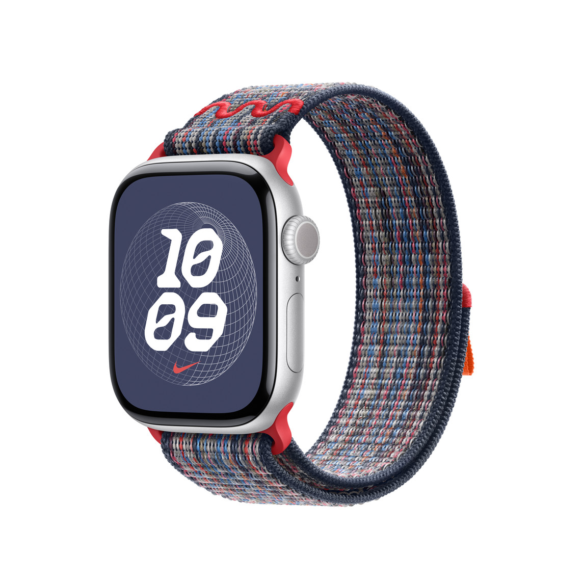 Apple Watch 40mm Nike Sport Loop, Blue/Red Nike Sport Loop