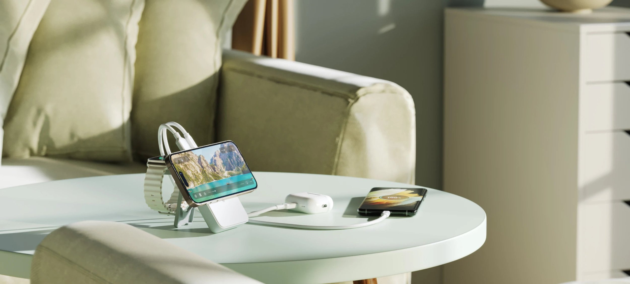 Power bank ALOGIC Lift 4 in 1, 10000mAh, MagSafe wireless, i zi