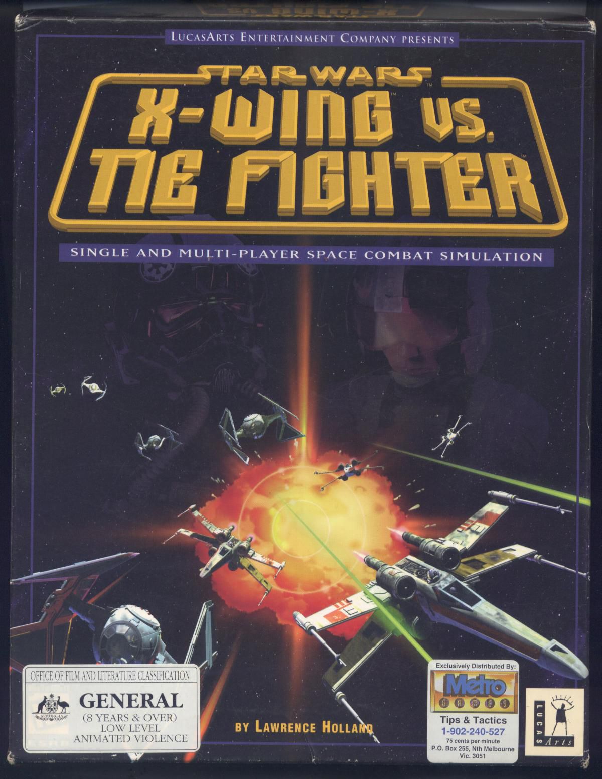 Video lojë Star Wars: X-Wing vs. TIE Fighter PC, version dixhital