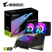 Kartelë grafike GIGABYTE VGA NVIDIA GeForce RTX 4070 Ti AORUS XTREME WATERFORCE, 12GB GDDR6X