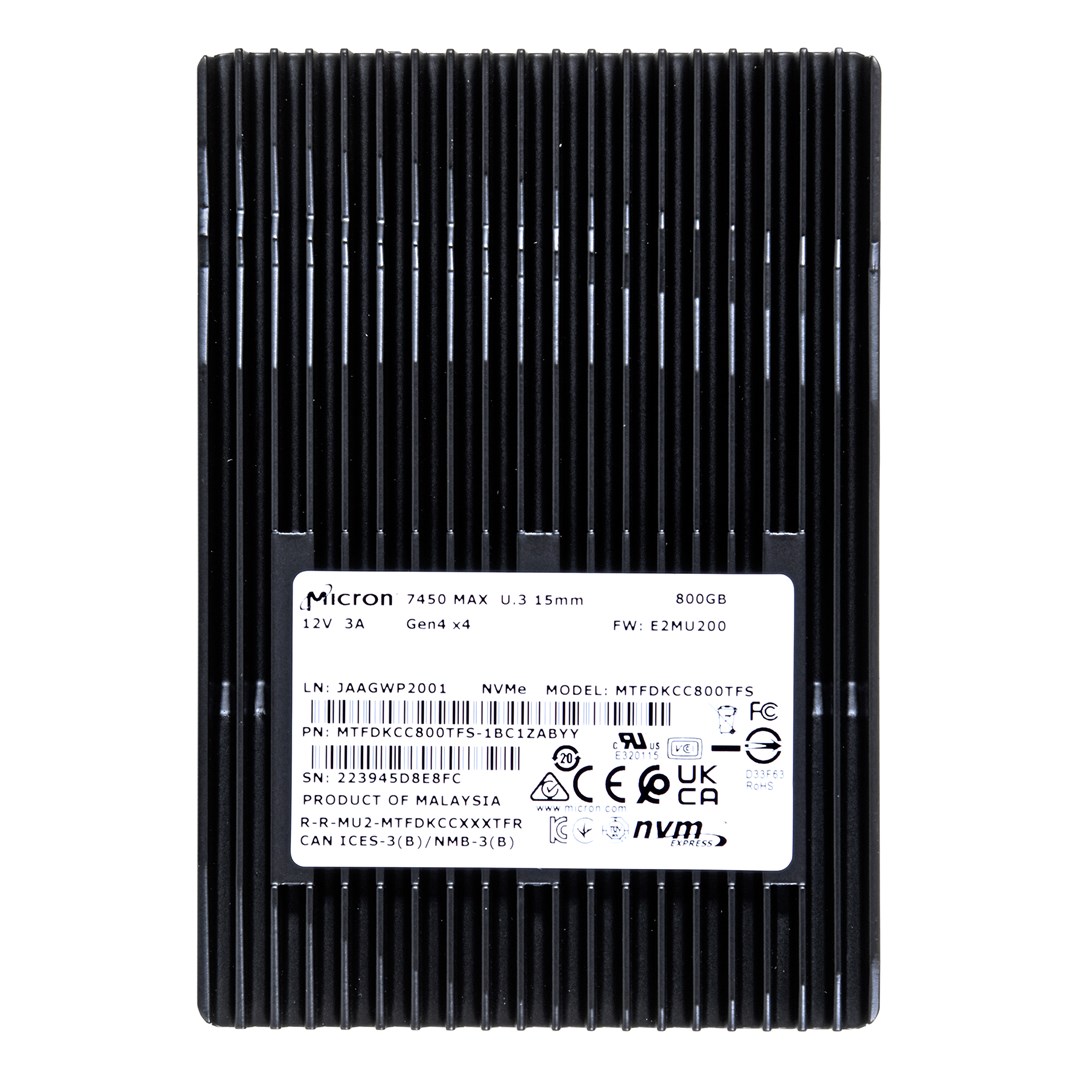 Disk SSD Micron 7450 MAX, 2.5", 800GB, i zi