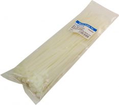 Lidhëse për kabllo LogiLink (KAB0004), 100 copë, të bardha