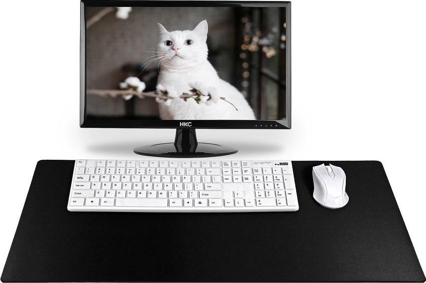 Mousepad gaming Partner Tele.com, 700x300x2mm, kundër rrëshqitjes, i zi