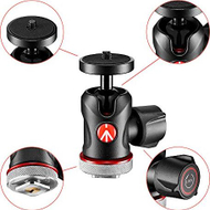 Tripod Manfrotto Befree Advanced MKBFRLA4BK BH, alumin, 3 seksione, i zi argjendtë