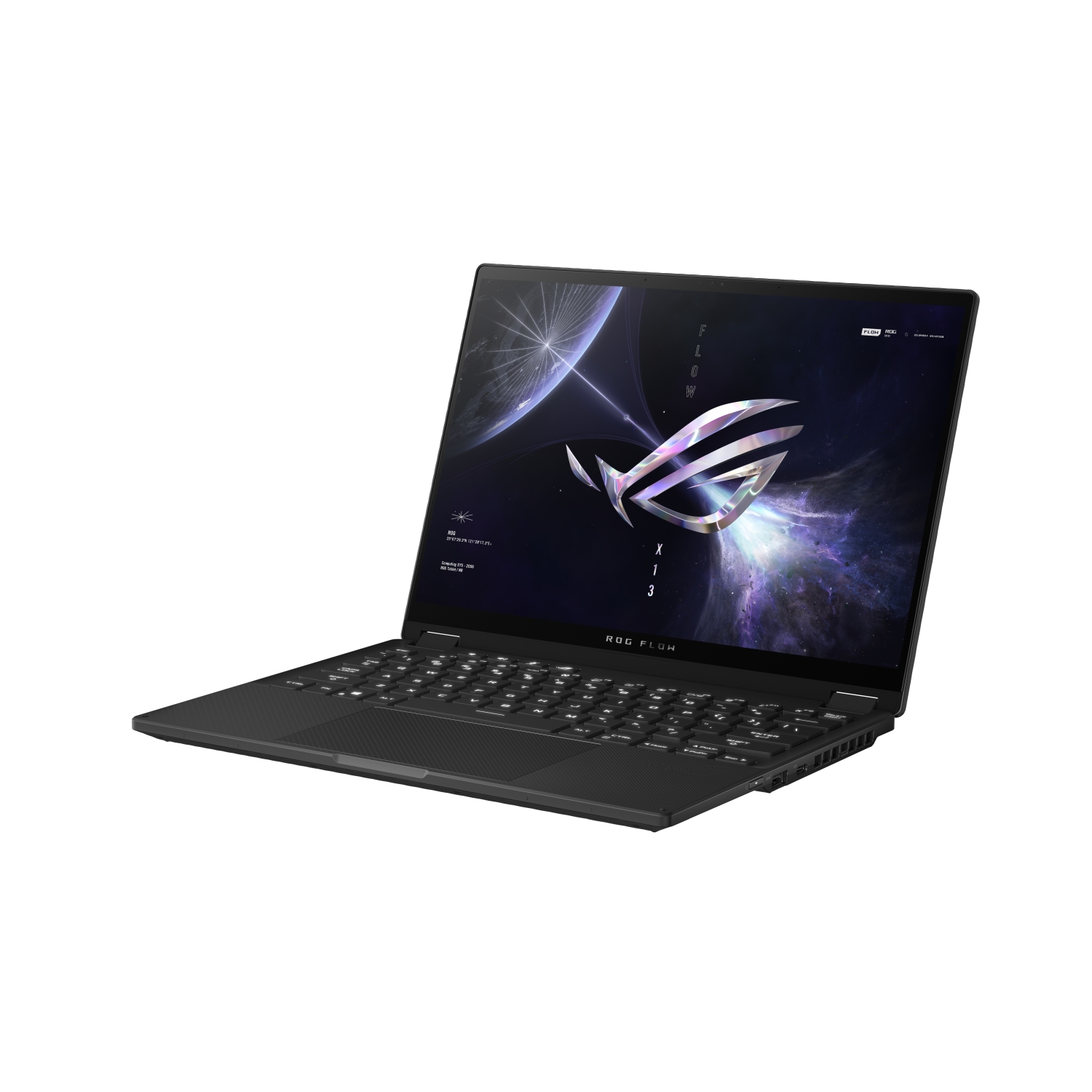 Laptop ASUS ROG Flow X13 GV302XV, 13.4", QHD+, AMD R9-7940HS, NVIDIA GeForce RTX 4060, 16GB RAM,1TB SSD, i zi