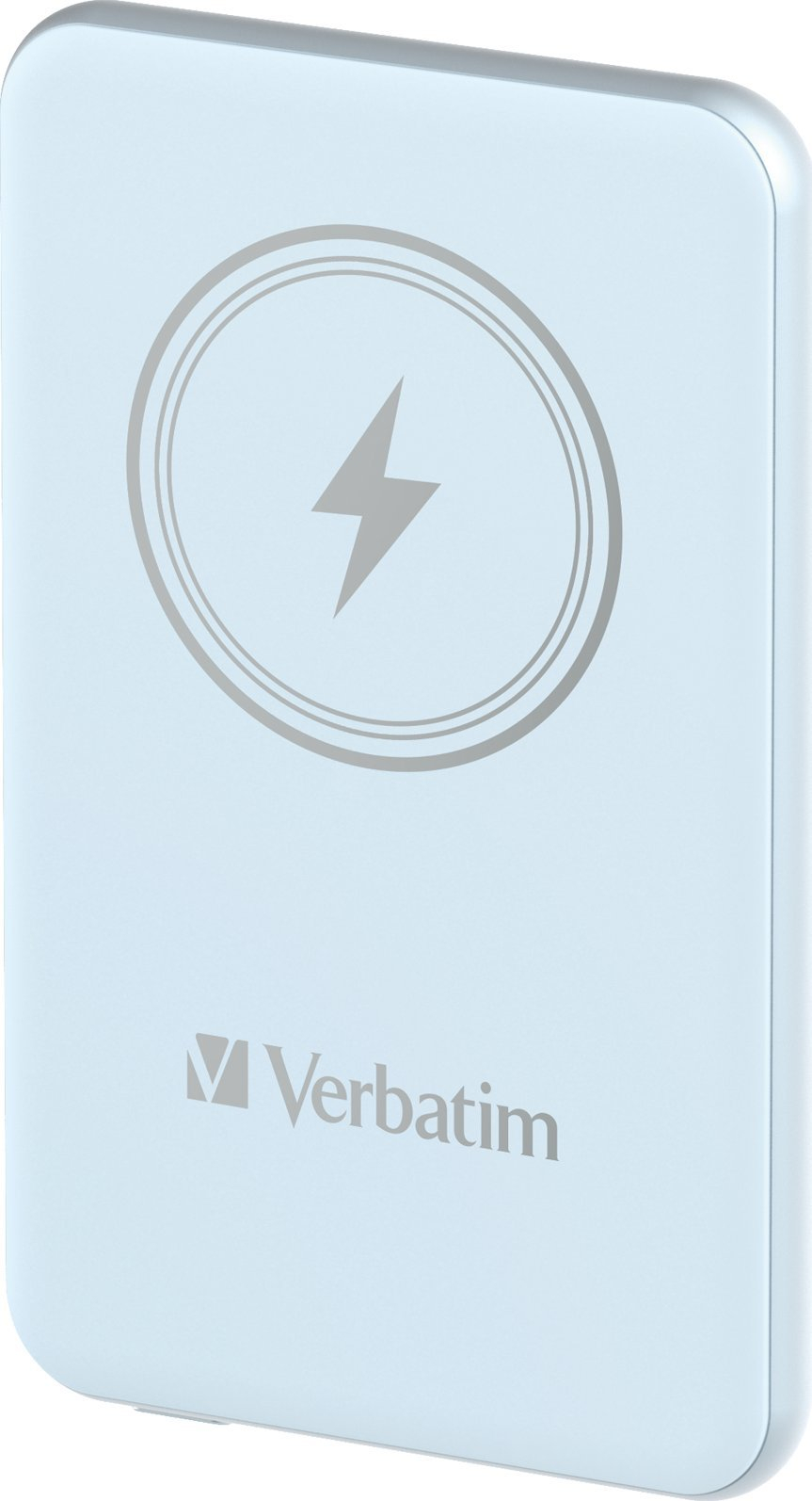 Power bank Verbatim Charge n Go, 5000mAh, karikim magnetik wireless, blu