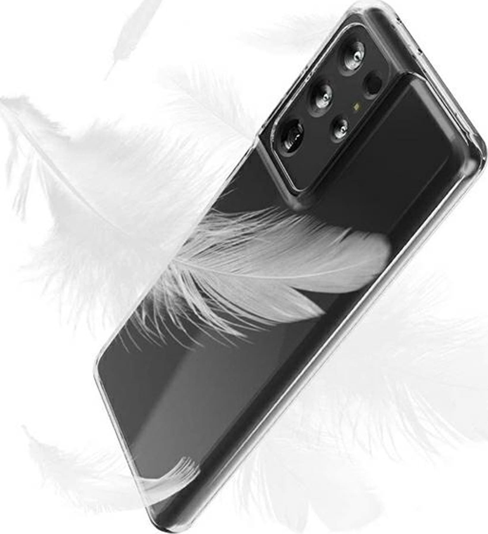 Mbulesë telefoni Mercury Jelly për Samsung A04s, transparente