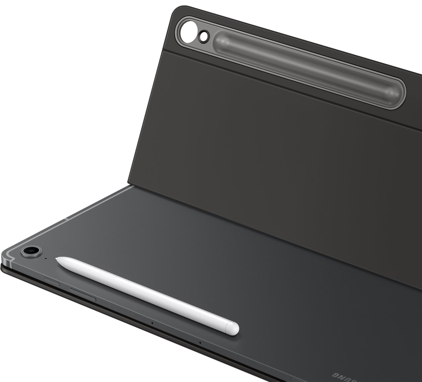 Këllëf tastierë Samsung Book Cover Keyboard Slim Tab S10 FE+, me tastierë, i zi