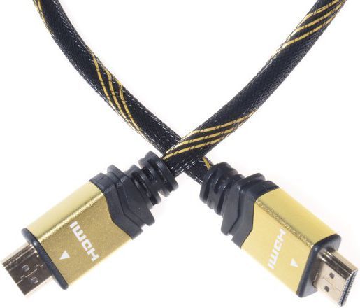 PremiumCord GOLD HDMI High Speed ​​+ Ethernet кабел, позлатени конектори, 2m