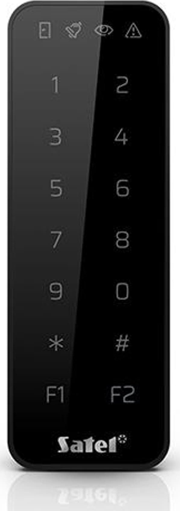 Tastierë me lexues kartash Satel SO-MF5-B, MIFARE, me prekje, e zezë
