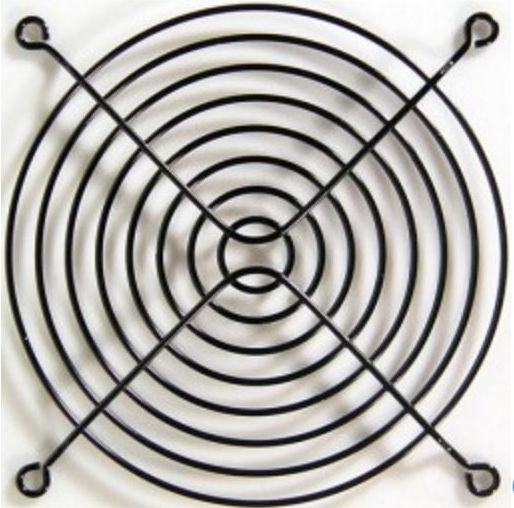 Mbajtëse për ventilator Ohne Hersteller, 120mm, e zezë