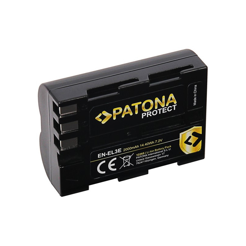 PATONA PROTECT Battery f. Nikon EN-EL3e