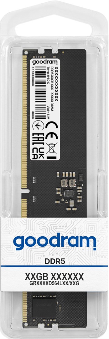 Memorie RAM Goodram  DDR5 16GB/4800 CL40 - 16 GB (1 x 16 GB) 4800 MHz ECC