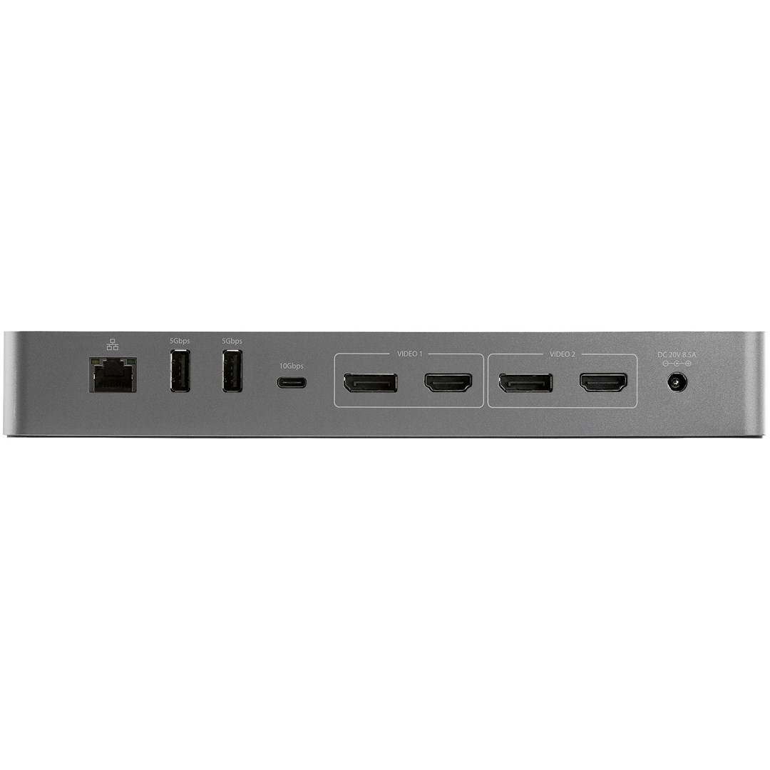 Stacion dokimi StarTech.com USB-C, Thunderbolt 4, 96W PD, e zezë