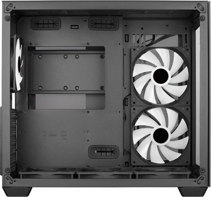 Kasë Aerocool PGS DRYFT G-BK-v1 FRGB, Midi Tower