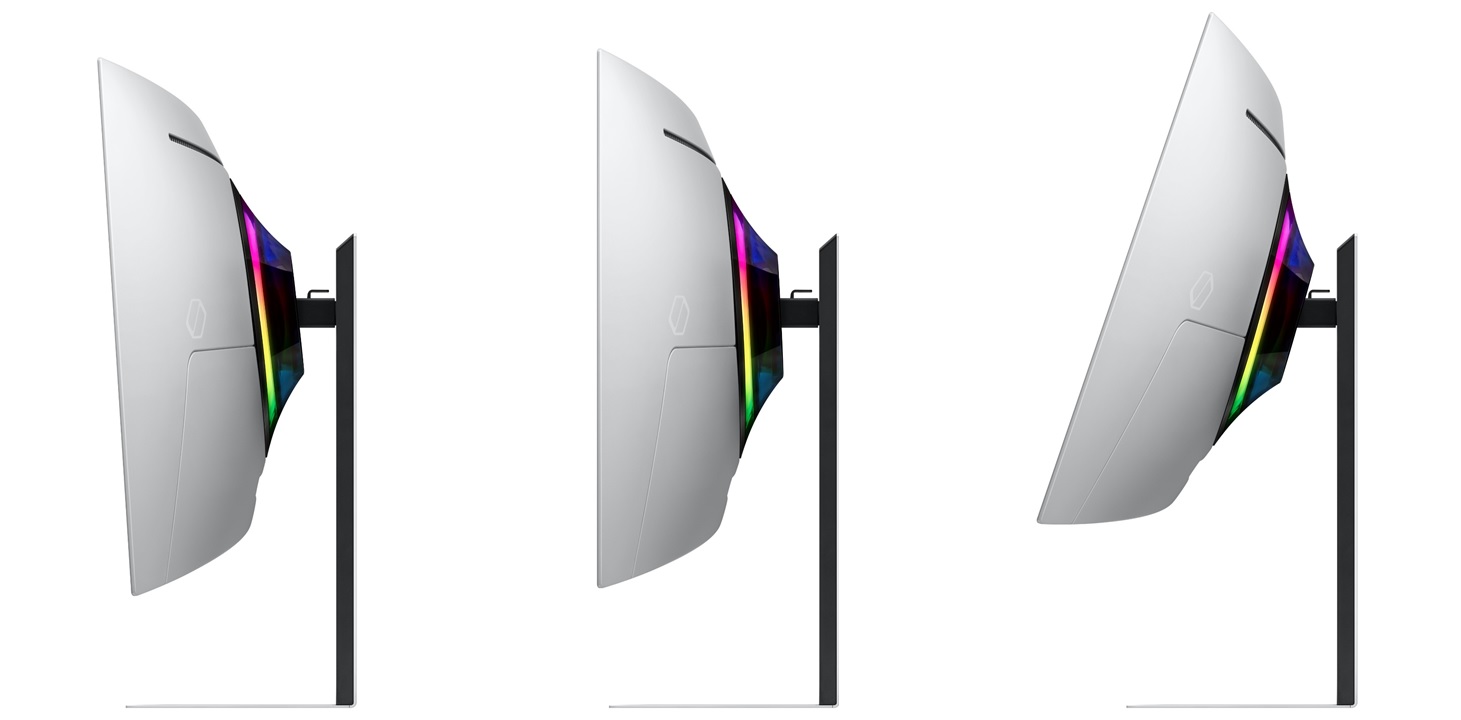 Монитор Samsung Odyssey G85SB, 34\", OLED, UWQHD, 175Hz, сив