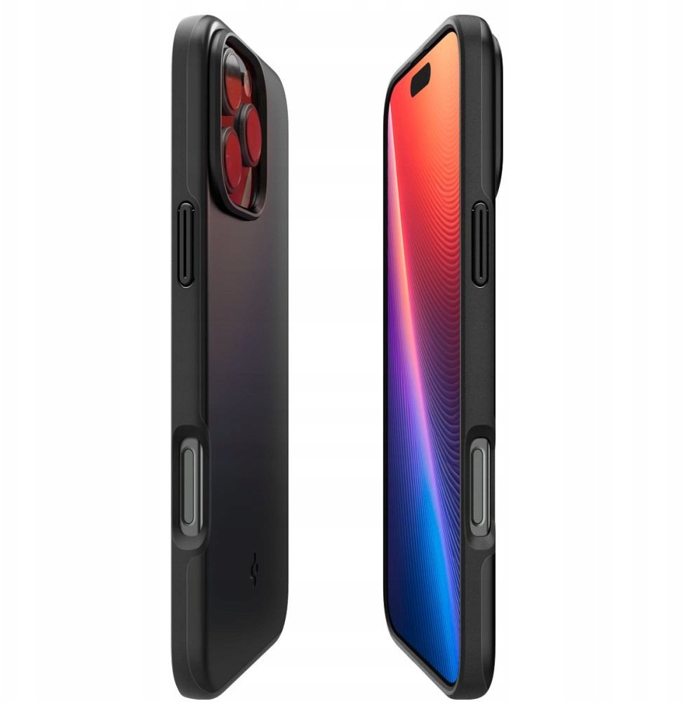 Mbrojtëse telefoni Spigen Thin Fit MagSafe, për iPhone 17 Pro Max, e zezë